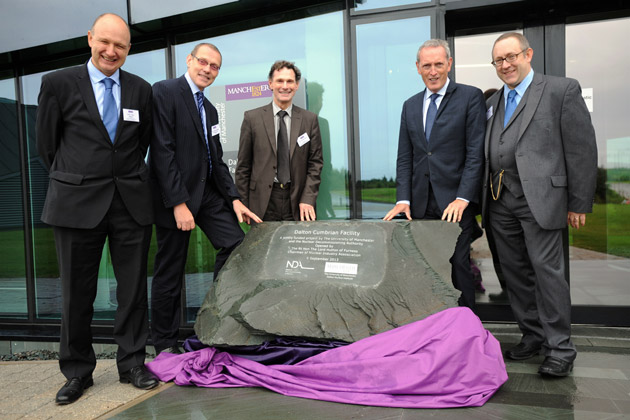 Picture shows the opening of the Dalton Cumbrian Facility
