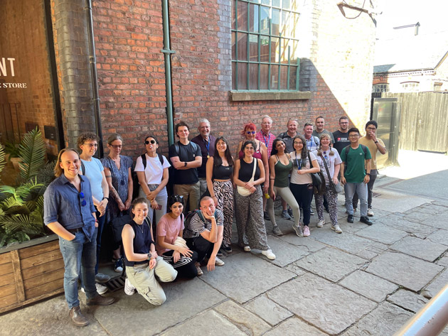 Picture shows the Dalton Champions on a team-building day at Crystal Maze